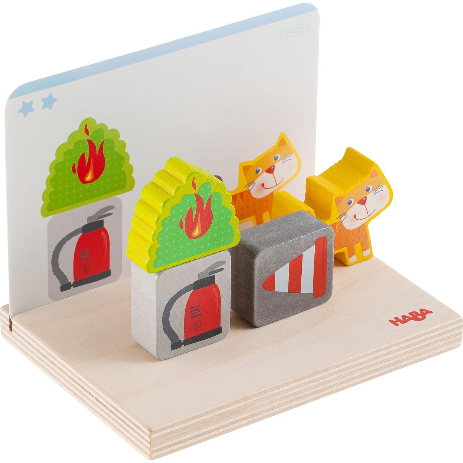 Juguete de Apilamiento HABA Brigada de Bomberos 0.54 kg