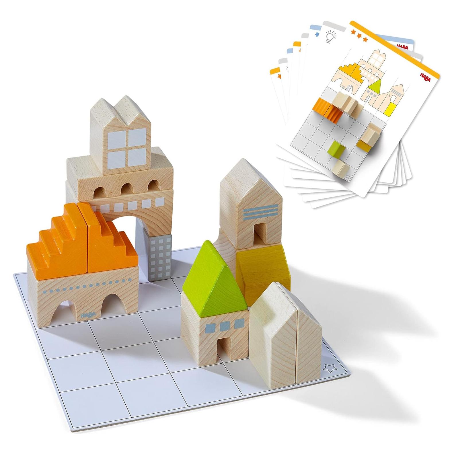 Bloques de Construcción de Madera HABA 26 Piezas Juguete STEM