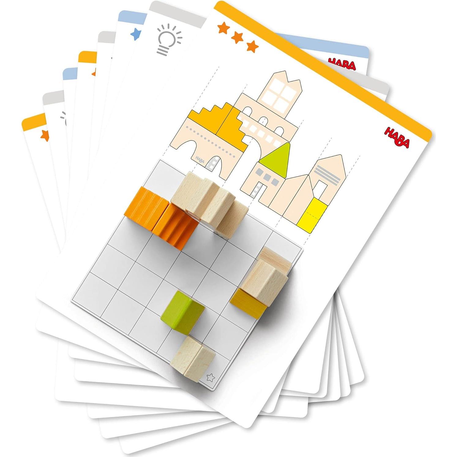 Bloques de Construcción de Madera HABA 26 Piezas Juguete STEM