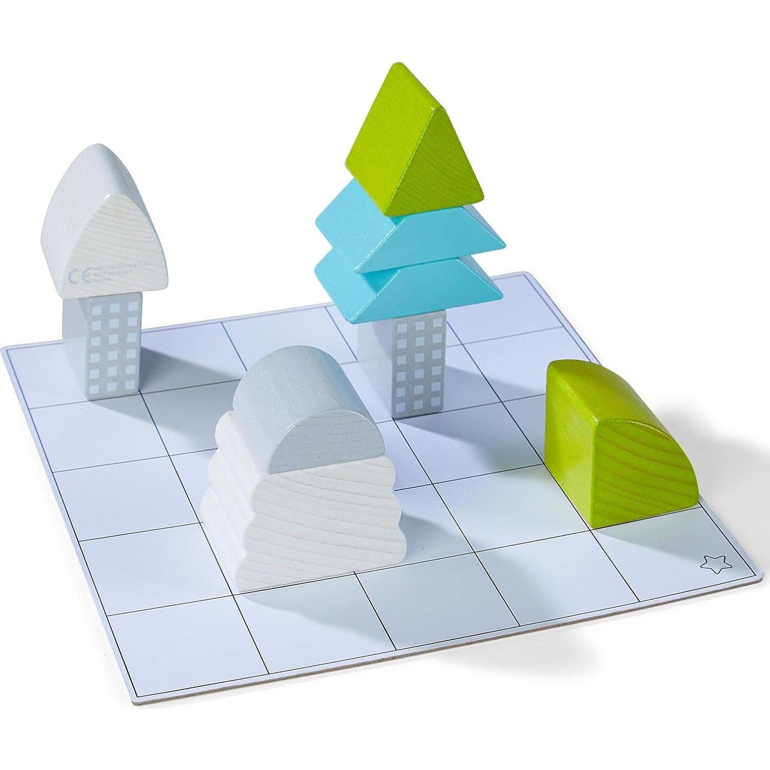 Bloques de Construcción de Madera HABA 26 Piezas Juguete STEM