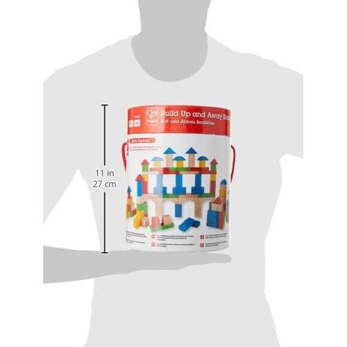 Juego de Bloques de Madera Hape 100 Piezas Educativos