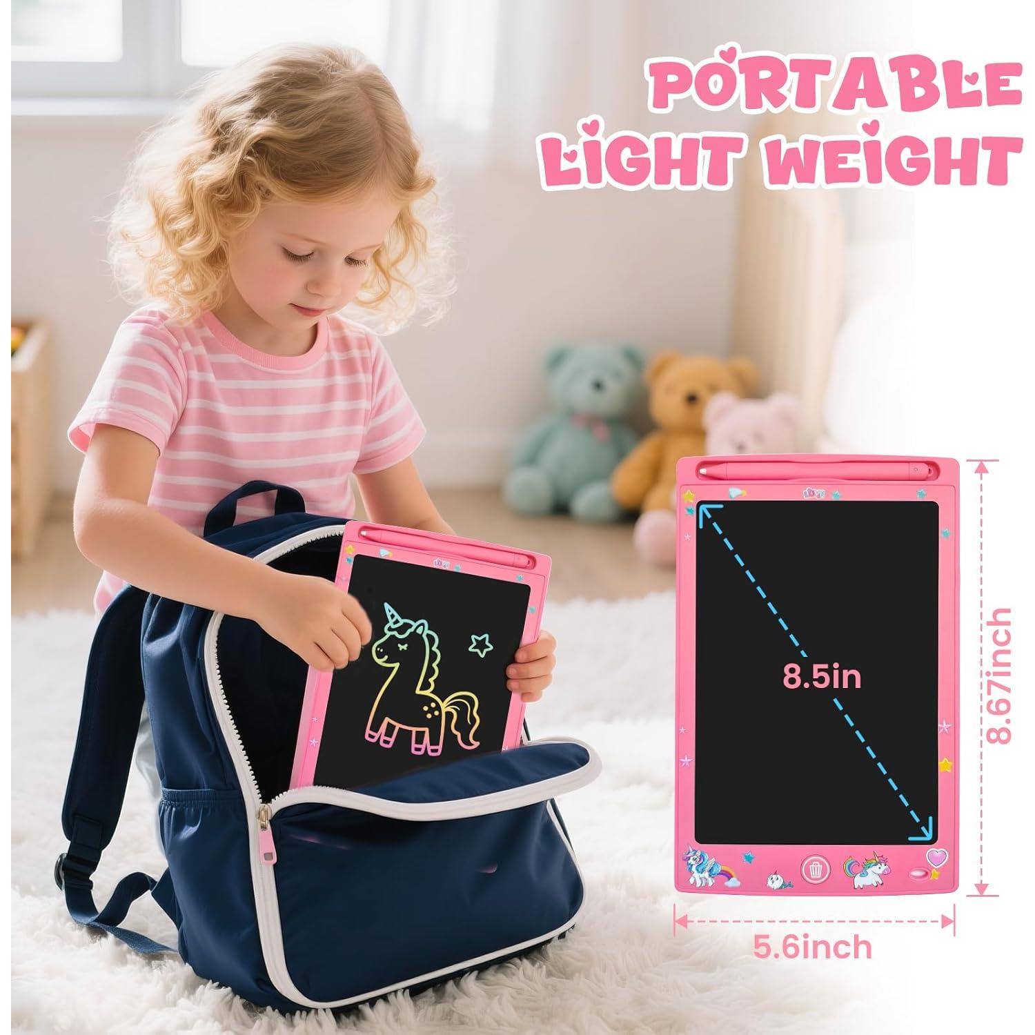 Paquete de 2 Tablets de Escritura LCD Glochin 8.5" Borrables