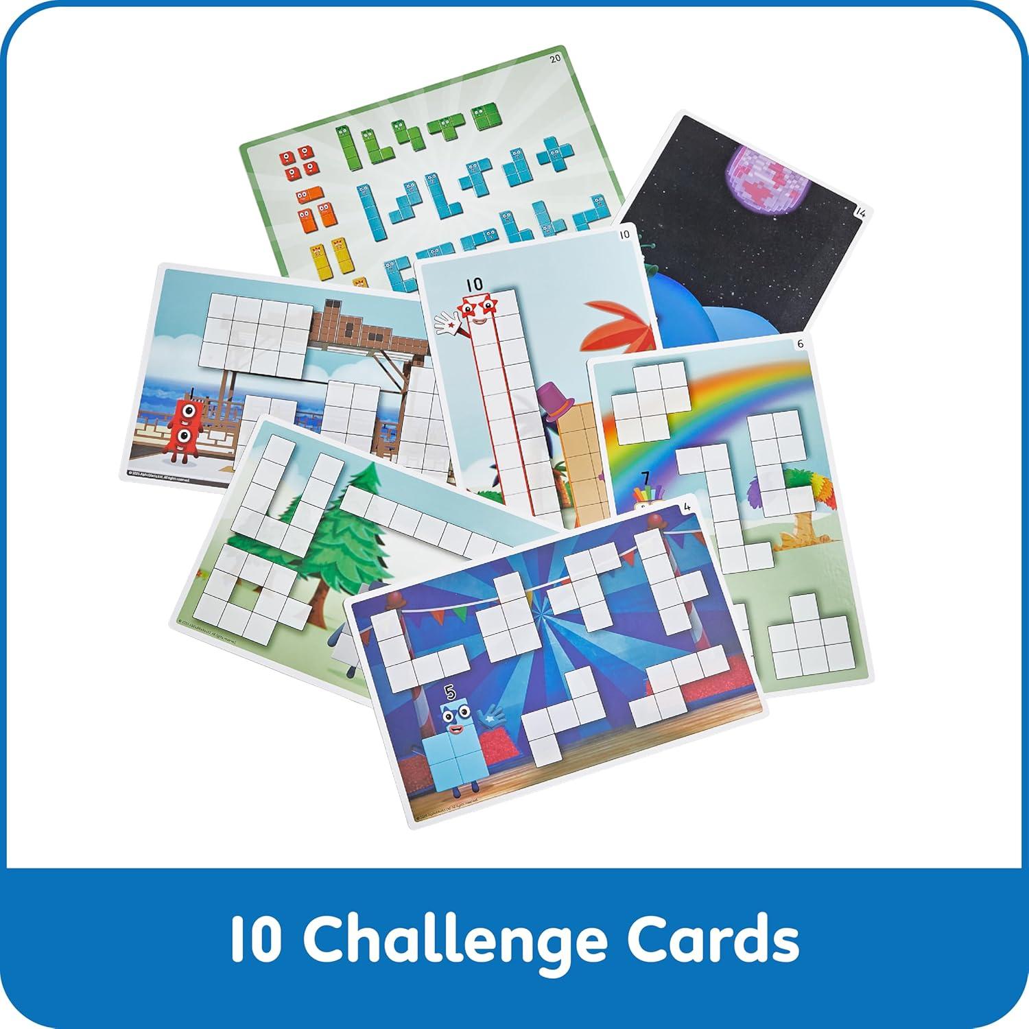 Set de Bloques de Construcción de Madera Numberblocks - 39 Piezas