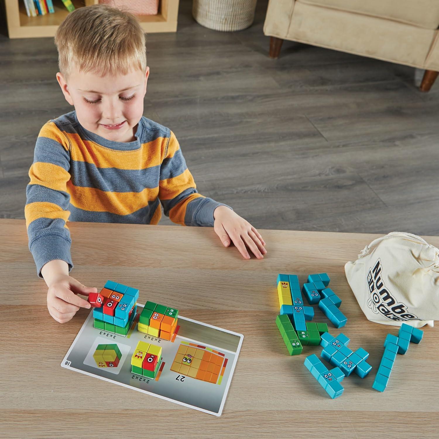 Set de Bloques de Construcción de Madera Numberblocks - 39 Piezas