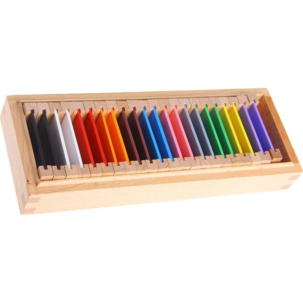Caja de Tabletas de Color Montessori BullBallBoll 26x10x5cm