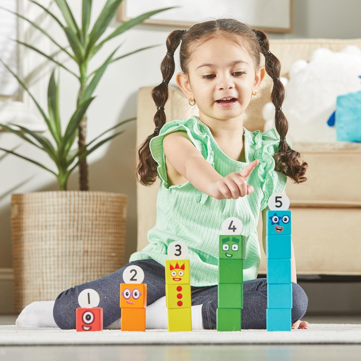Bloques de Madera Numberblocks 1 a 5 - Juguetes Montessori