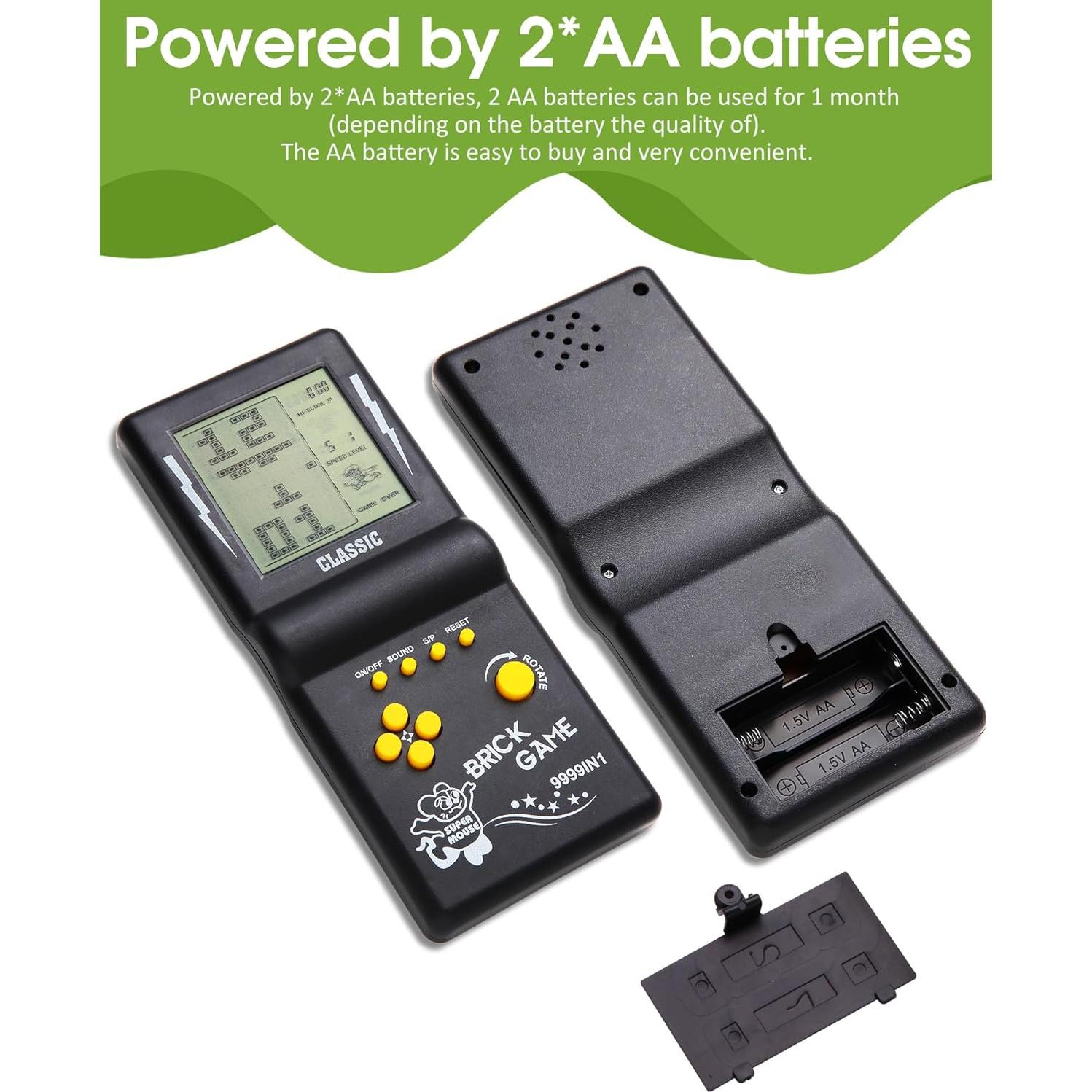 Consola de Juegos Retro HLF 8340 con Pantalla 8.89 cm, 23 Juegos