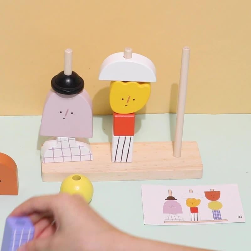 Juego de Vestir Montessori EduLand para Niños 2-7 Años