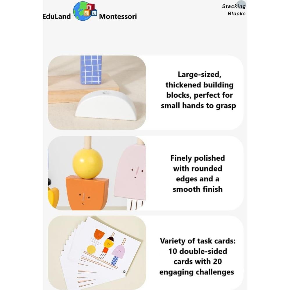 Juego de Vestir Montessori EduLand para Niños 2-7 Años