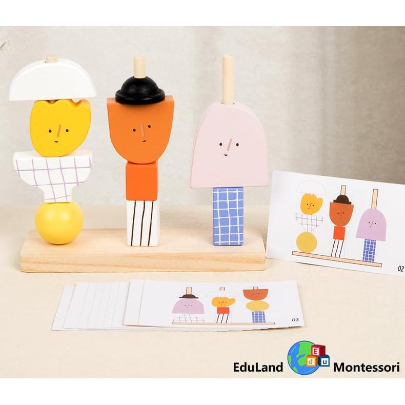 Juego de Vestir Montessori EduLand para Niños 2-7 Años