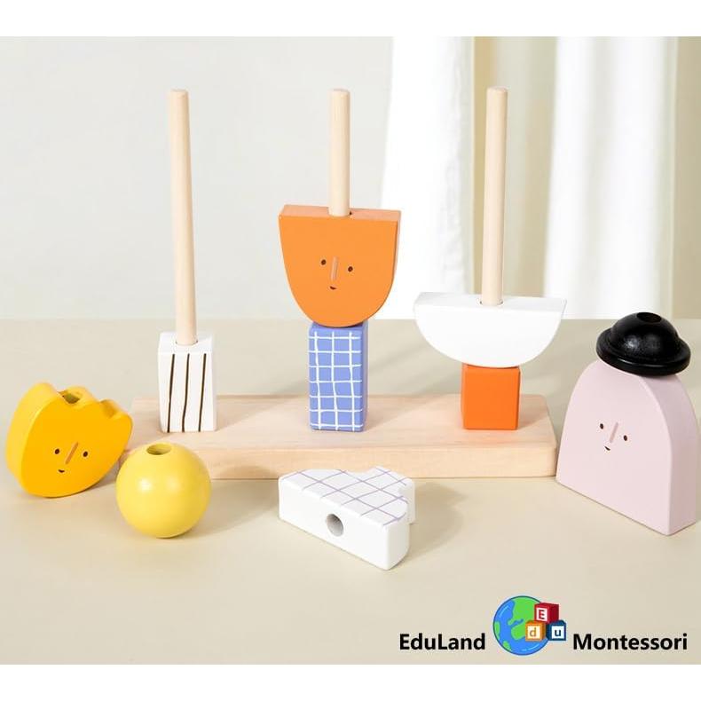 Juego de Vestir Montessori EduLand para Niños 2-7 Años