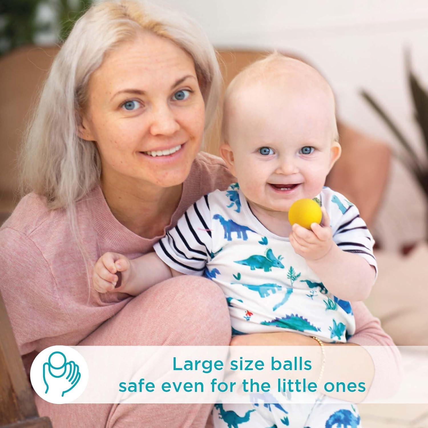 Kit Montessori Ulanik de Bolas y Copas - 4 Bolas 4 cm