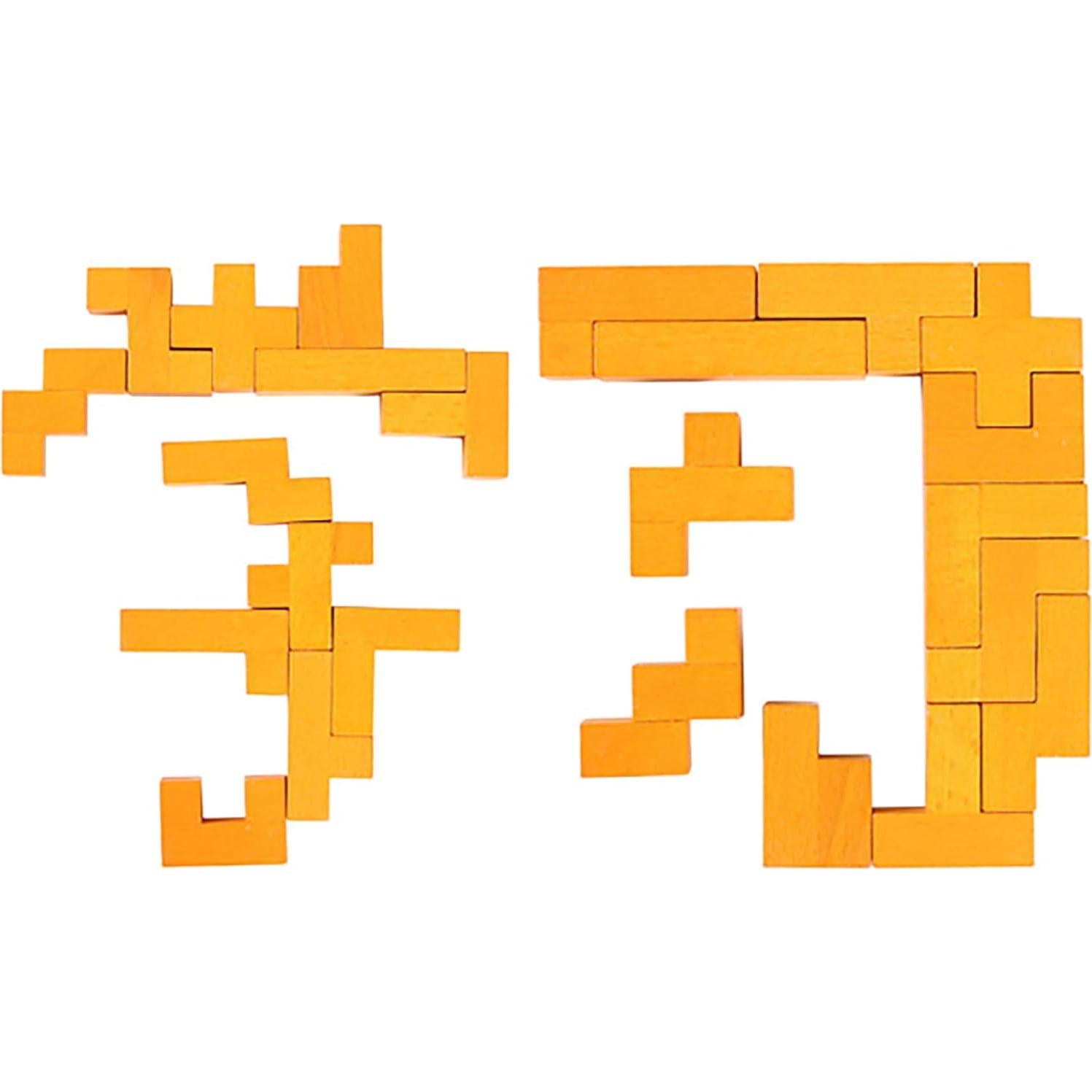 Rompecabezas de Madera Geométrico Tangram ALaLatois 15.7cm