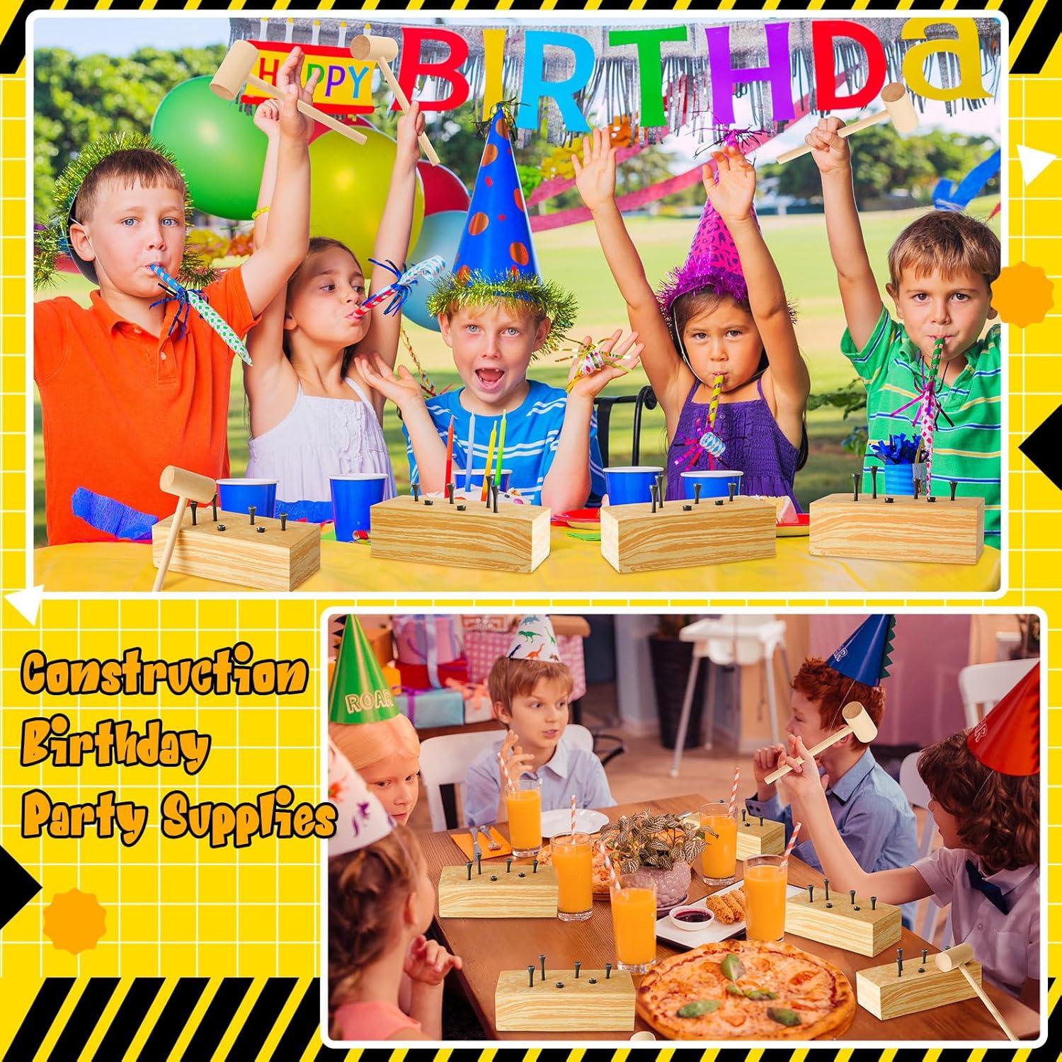 Juego de Martillo de Madera Realspring 8 Piezas para Niños 8+ Años