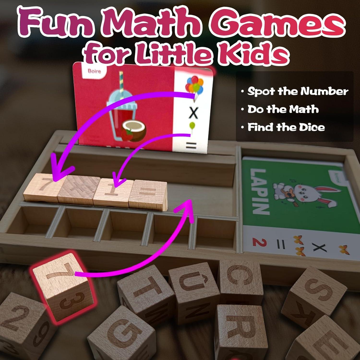 Juego de Ortografía en Francés KILOGOGRAPH para Niños 3-12 Años