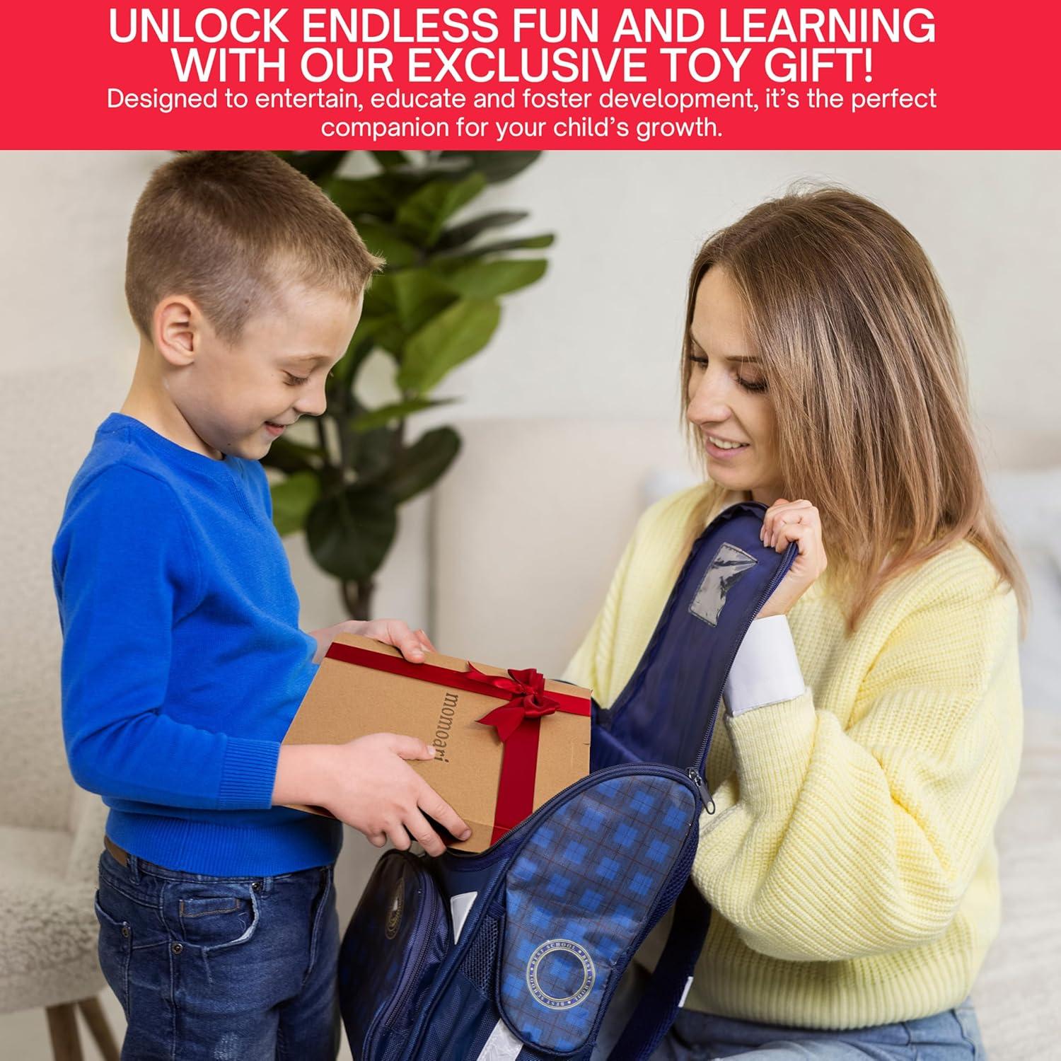 Conjunto de Bloques de Construcción Montessori de Madera - 86 Piezas