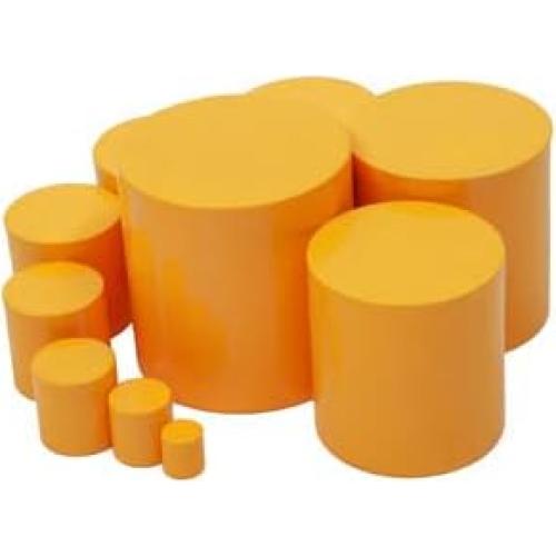 Bloques de Apilamiento Montessori de Madera - Set de 4 Colores
