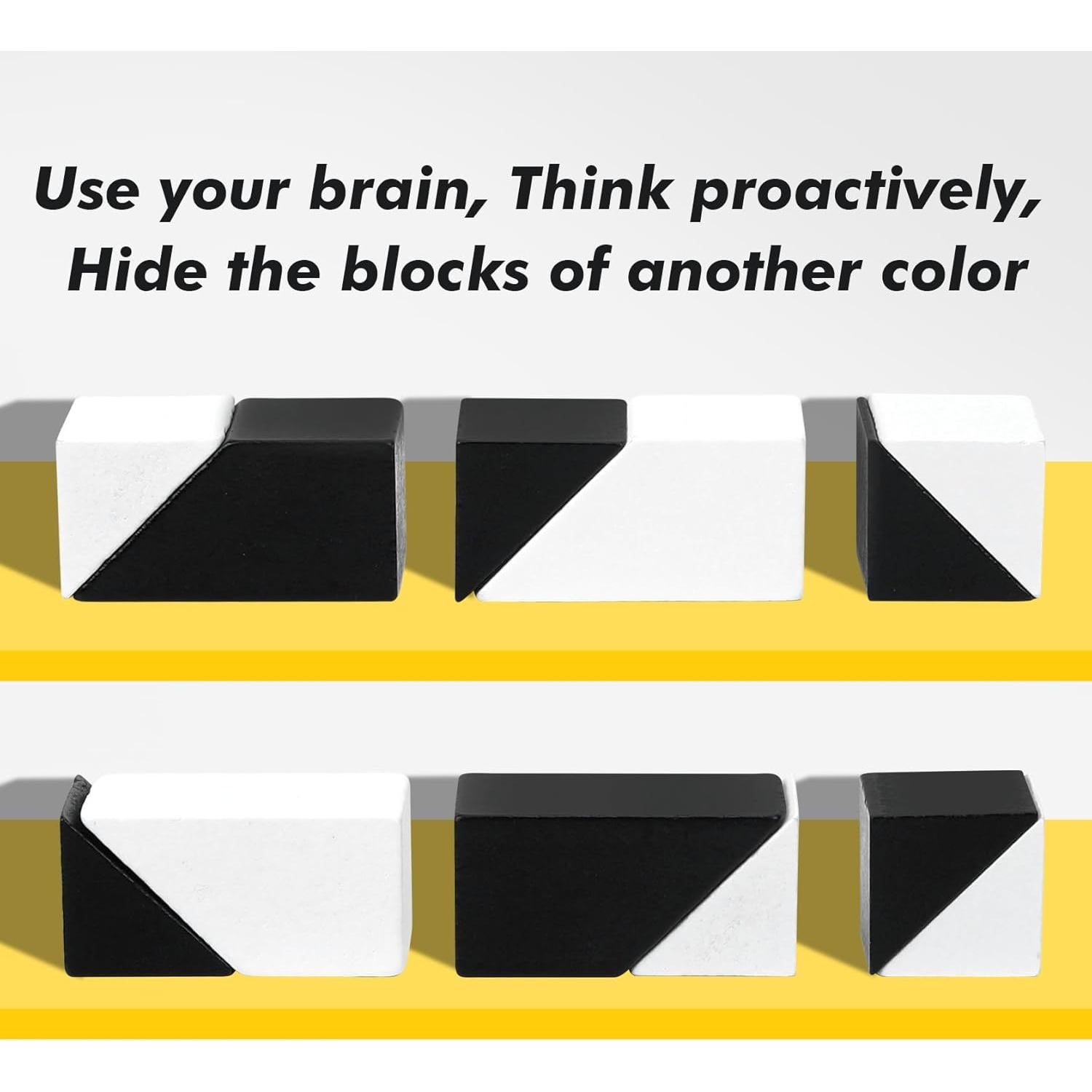 Juego de Mesa de Puzzles de Madera QZMTOY - 80 Desafíos