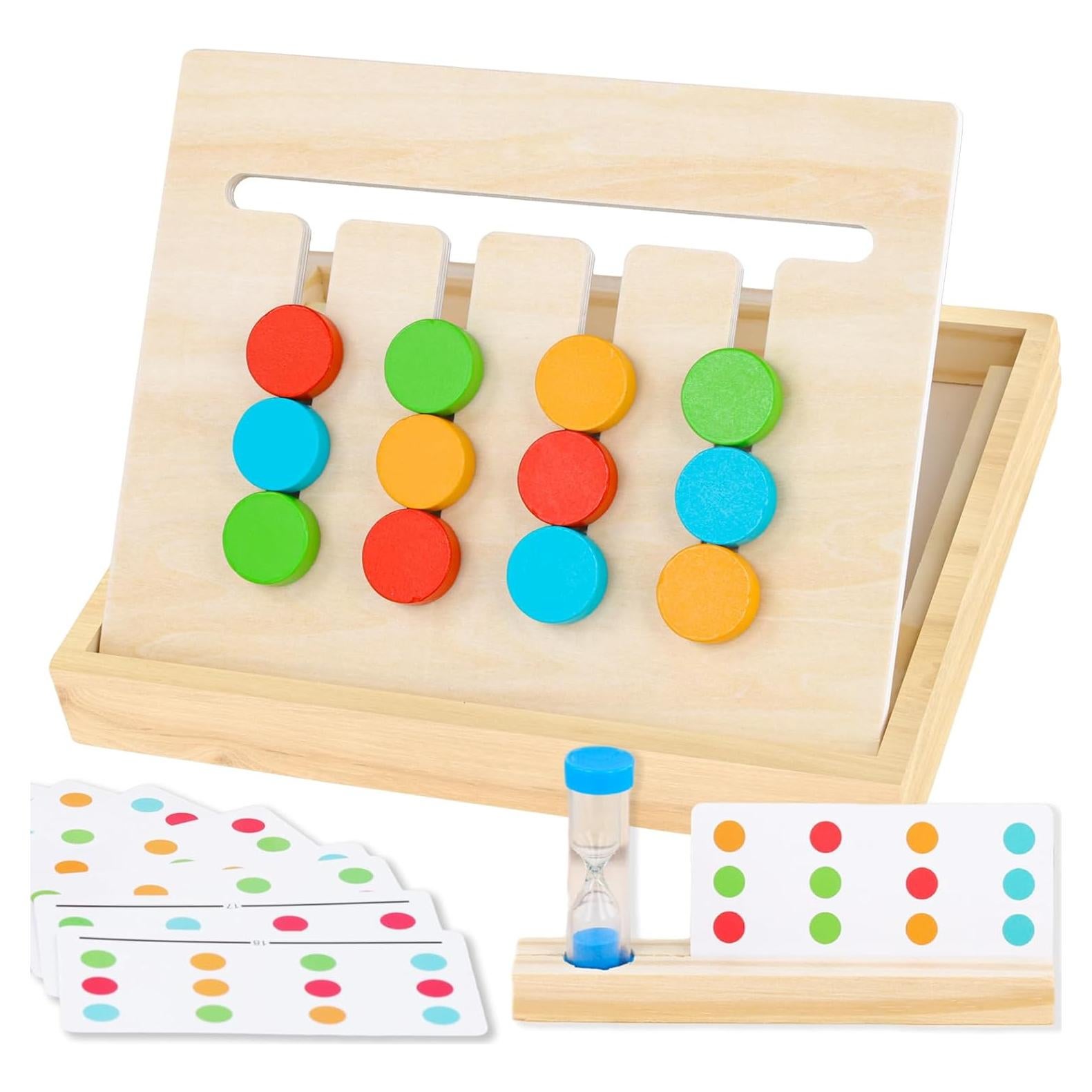 Juego de Rompecabezas Montessori Garma - Juguete de Madera para Niños