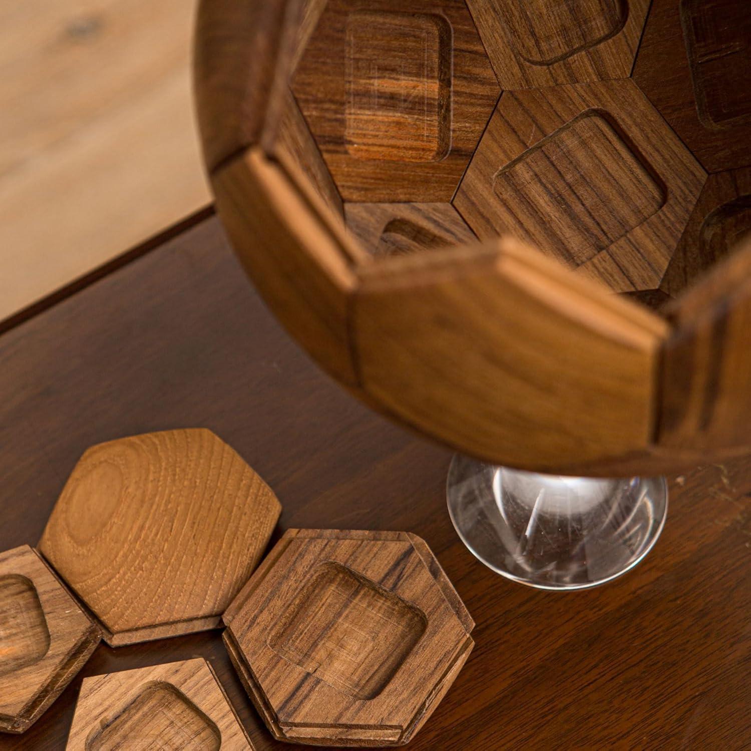 Rompecabezas de Fútbol 3D AUMISKY de Madera Hecho a Mano