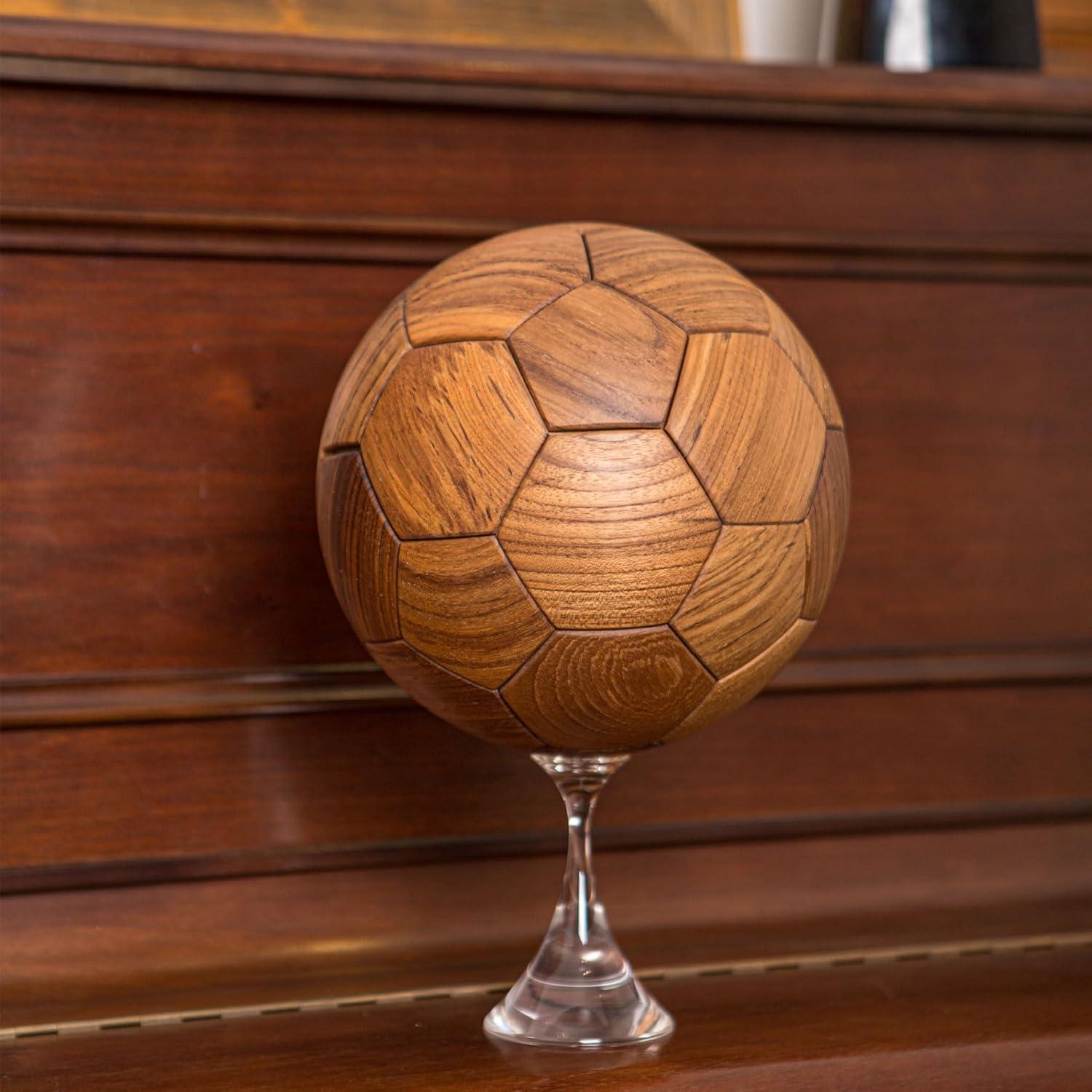 Rompecabezas de Fútbol 3D AUMISKY de Madera Hecho a Mano