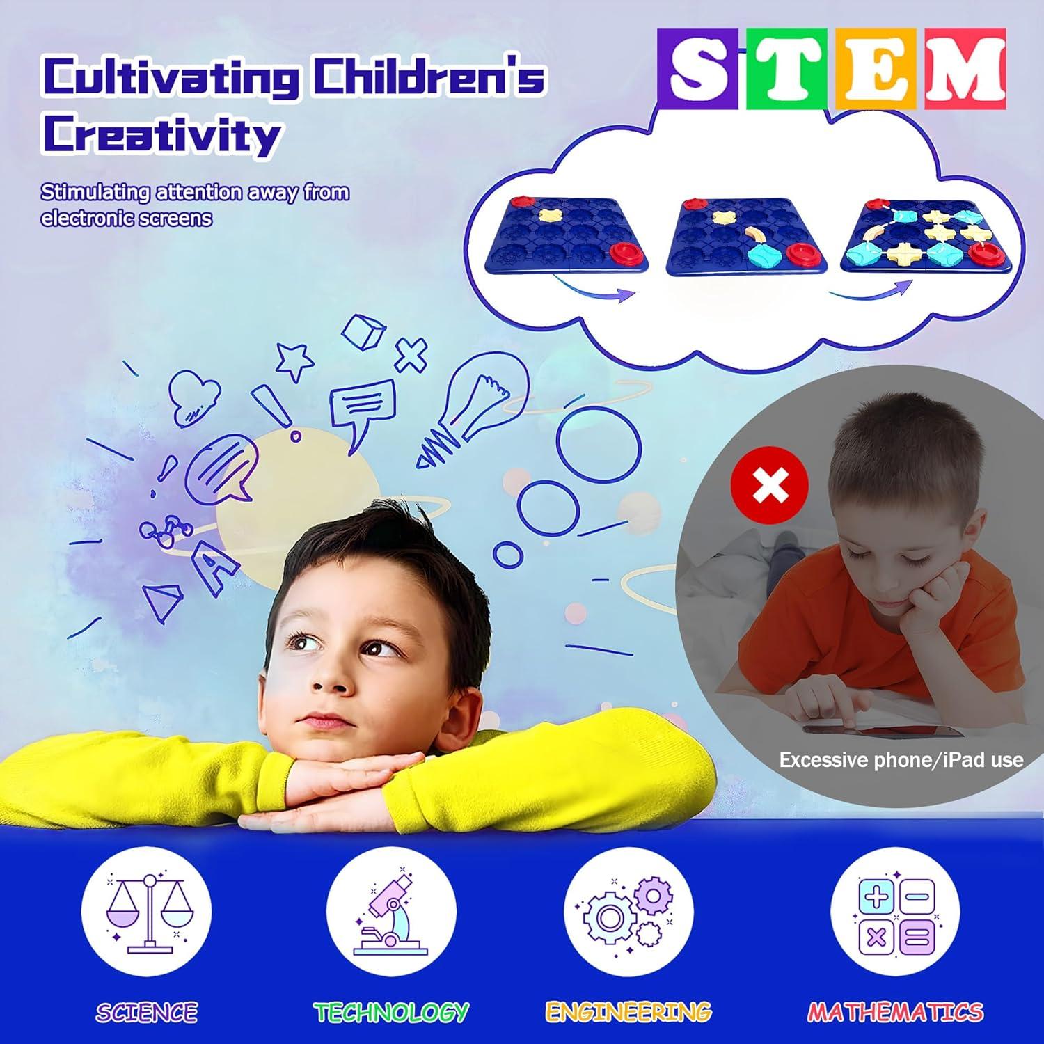 Juego de Mesa Constructor de Caminos Lógicos ROHSCE - STEM 3+ Años