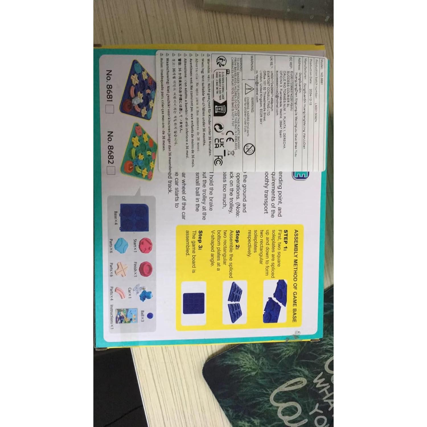 Juego de Mesa Constructor de Caminos Lógicos ROHSCE - STEM 3+ Años