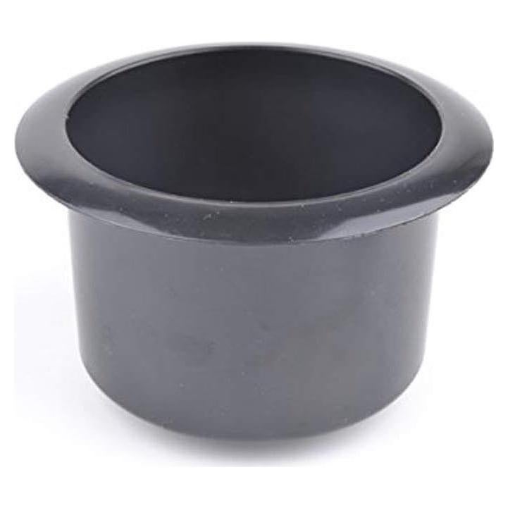 Portavasos de Plástico Negro 2 Pcs para Sofá y Barco