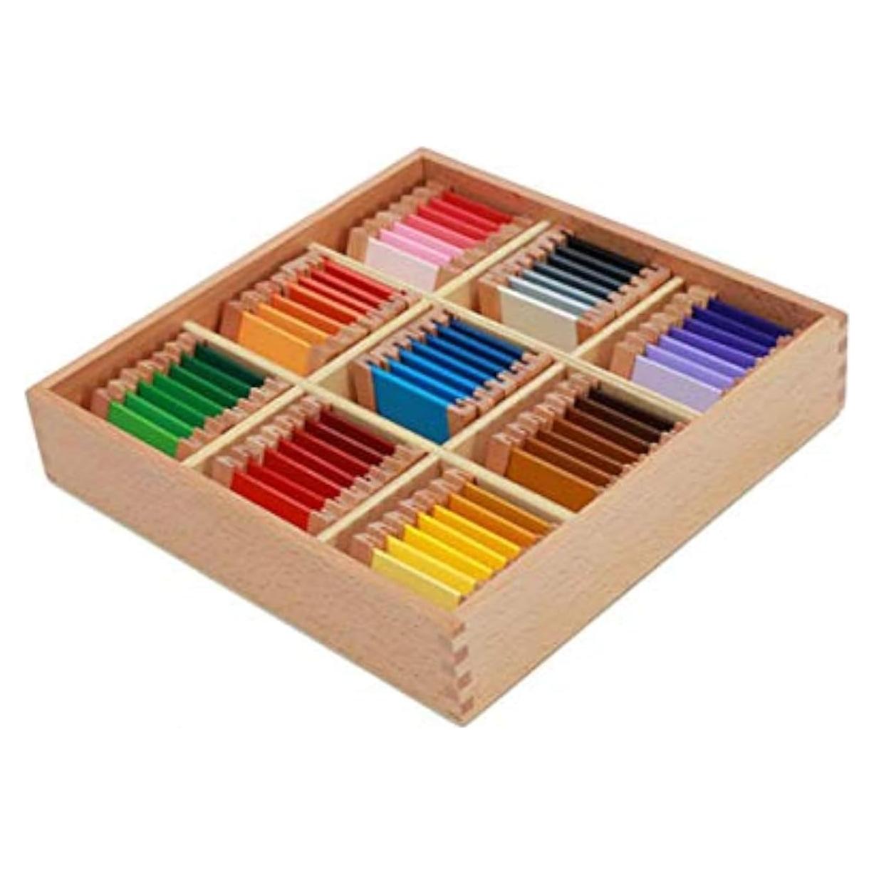Tabletas de Color Montessori Adena - 63 Tonos Educativos