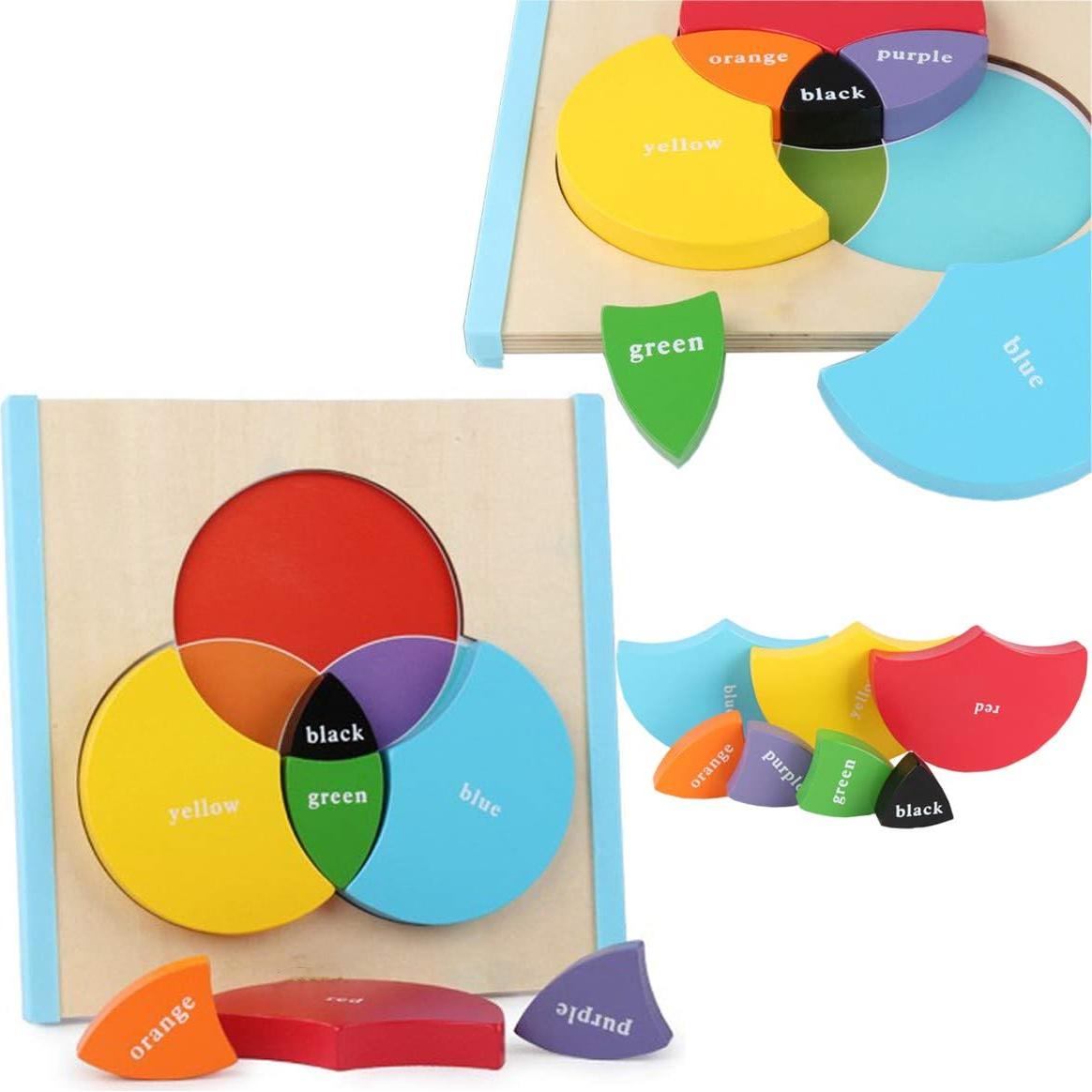 Tablero de Aprendizaje Montessori Mfunny 22.4x22.9cm Colores