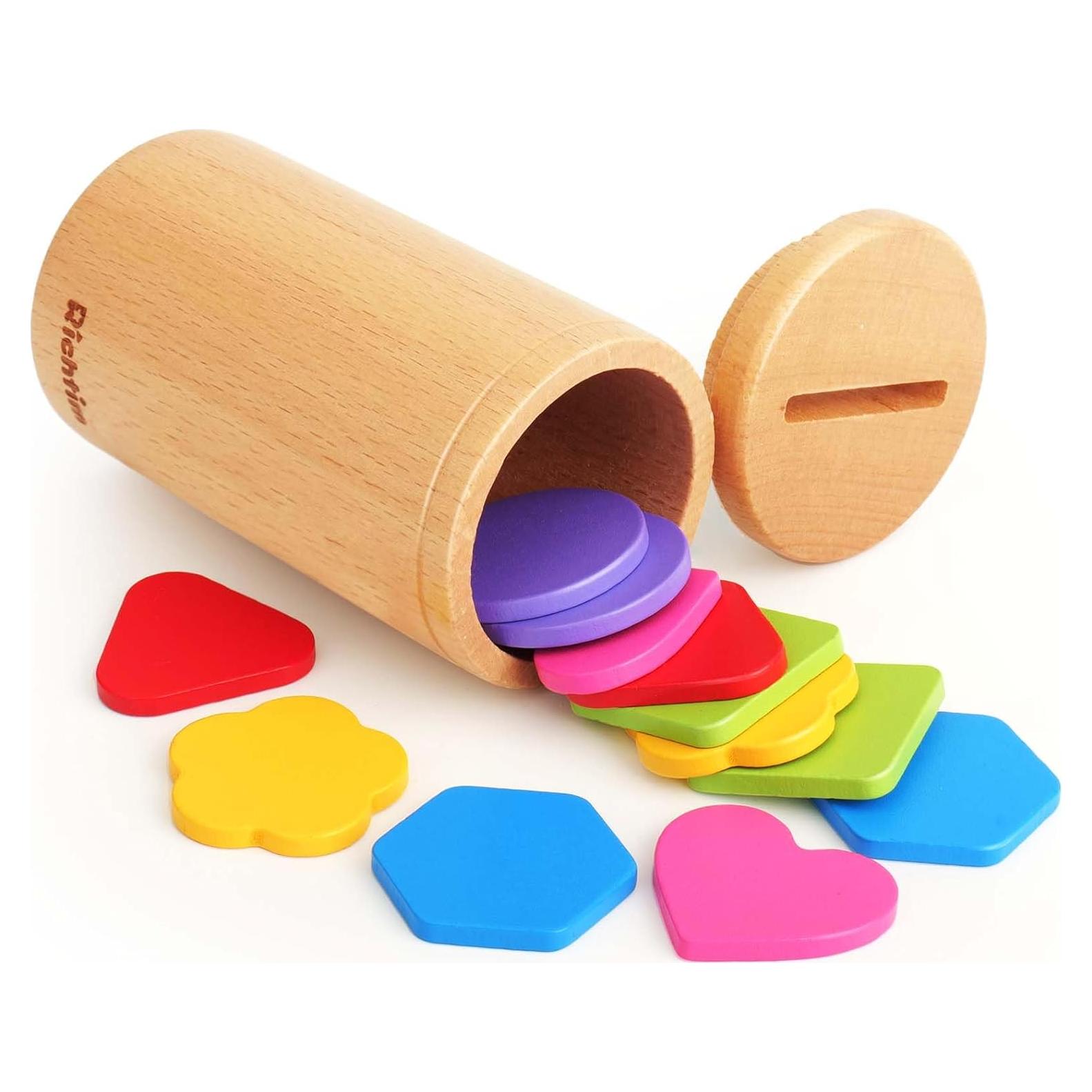 Juguete Montessori Richtim Clasificación de Colores Madera 1-3 Años