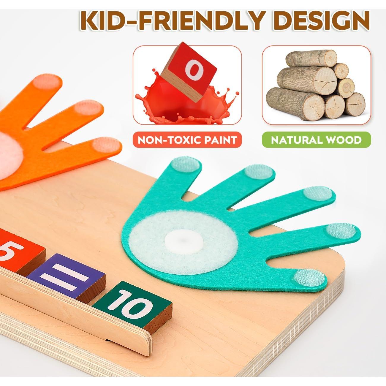 Juguete Educativo Montessori MOTREE - Tablero de Escritura y Conteo