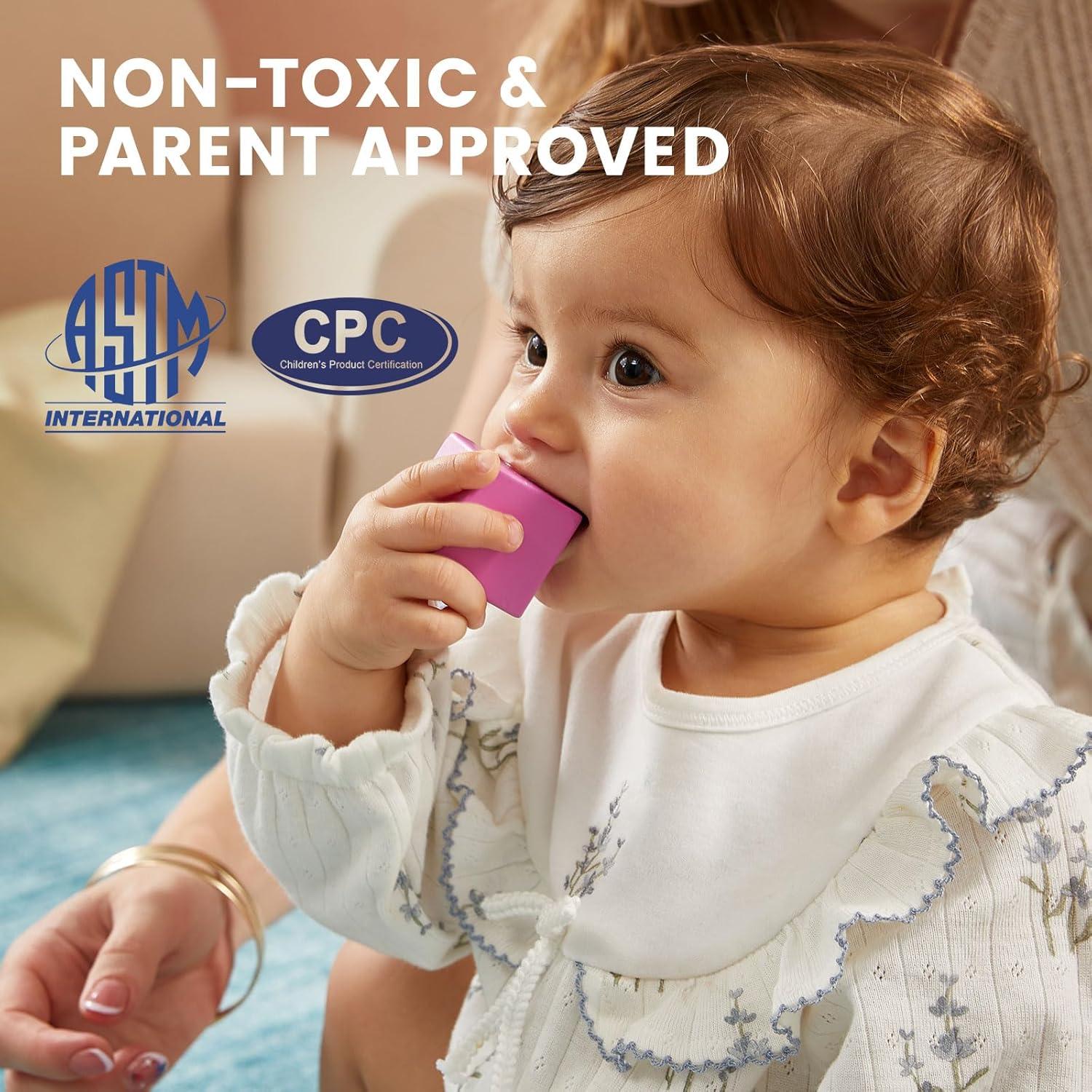 Cubo de Actividades de Madera Tiny Land 9-en-1 para Niños 1+ Años