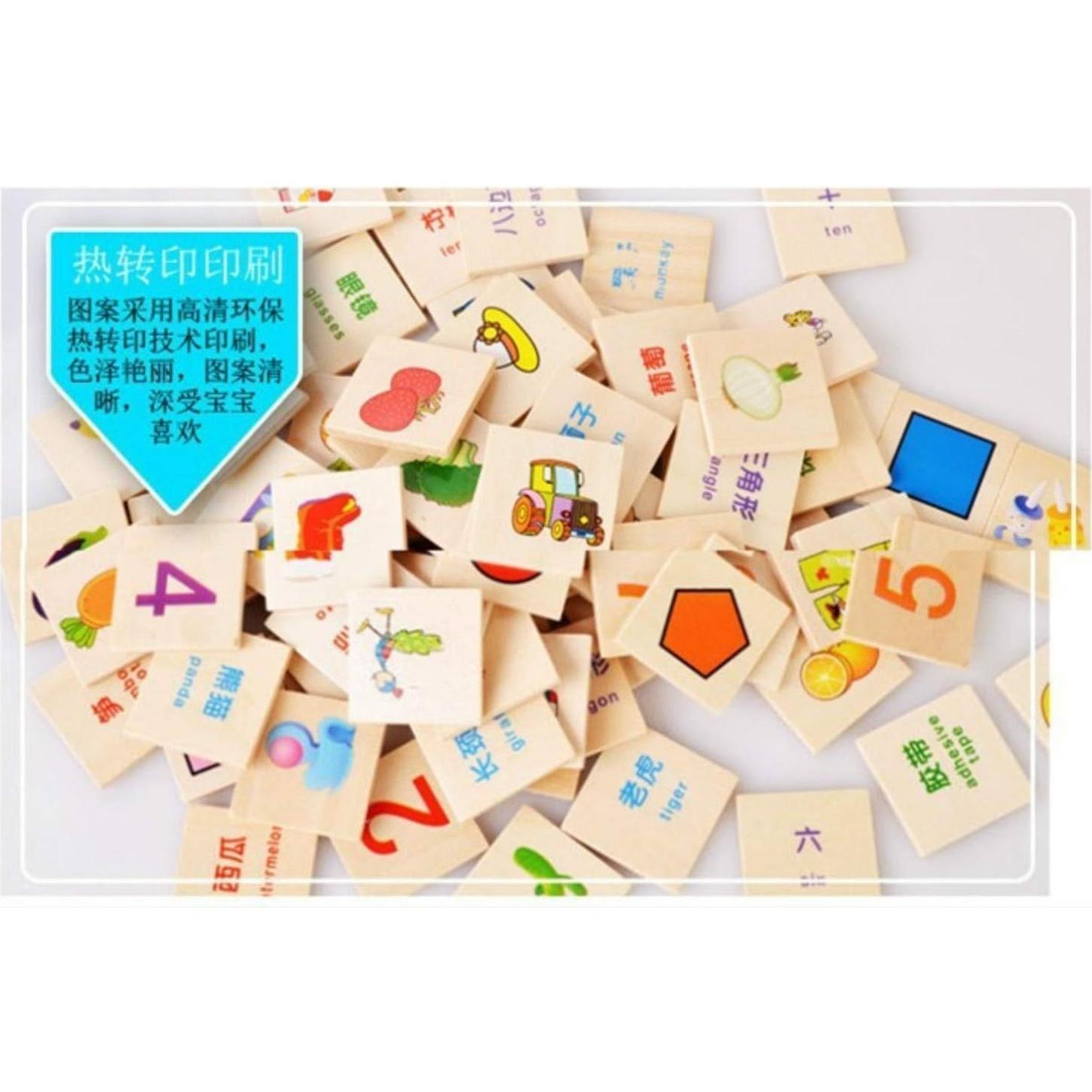 Caja de Clasificación Montessori DANNI de Madera 28.5x10x8cm