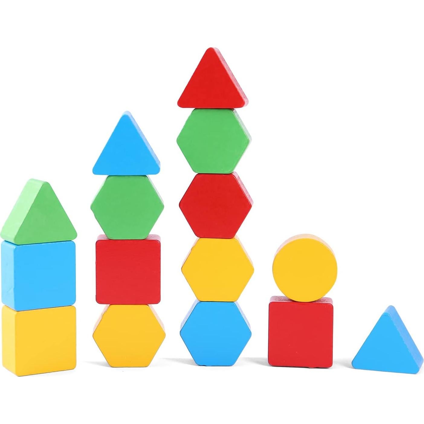 Juego de Rompecabezas de Madera Cltoyvers para Niños 3-6 Años