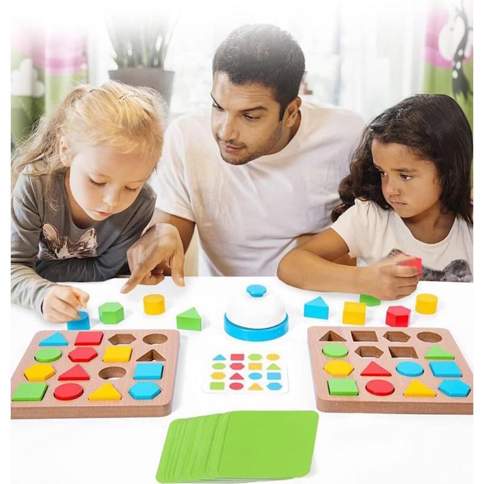 Juego de Rompecabezas de Madera Cltoyvers para Niños 3-6 Años