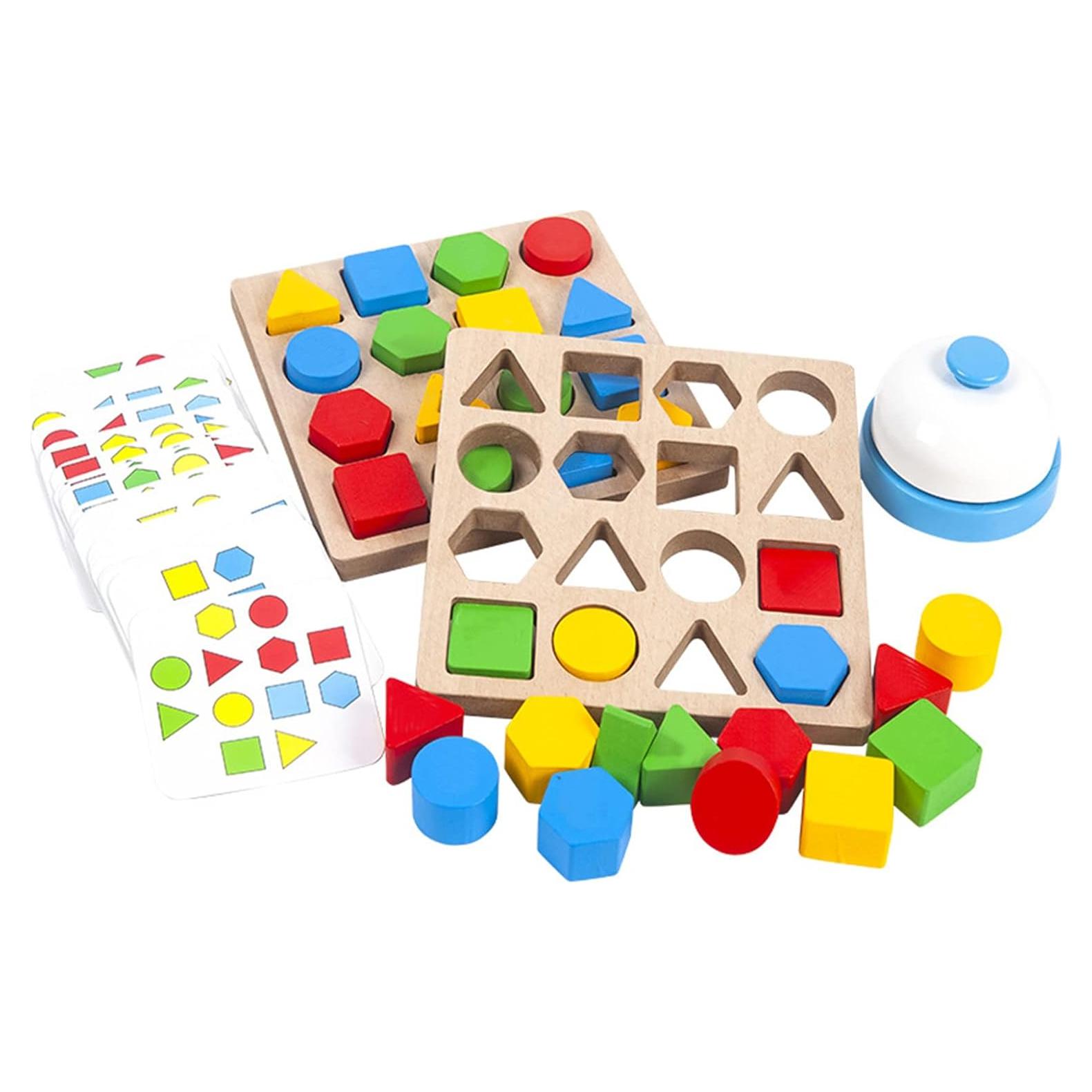 Juguete Educativo de Madera Pajojoqa - Clasificador de Formas