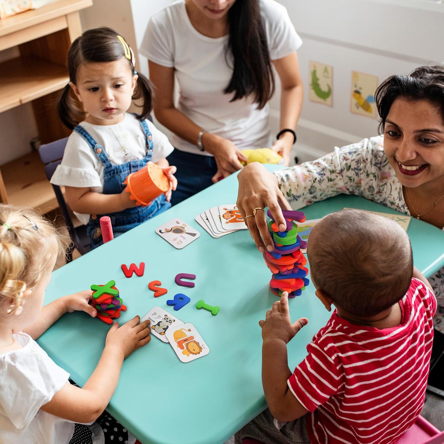 Tarjetas Didácticas de Alfabeto y Números LiKee - 36 Piezas