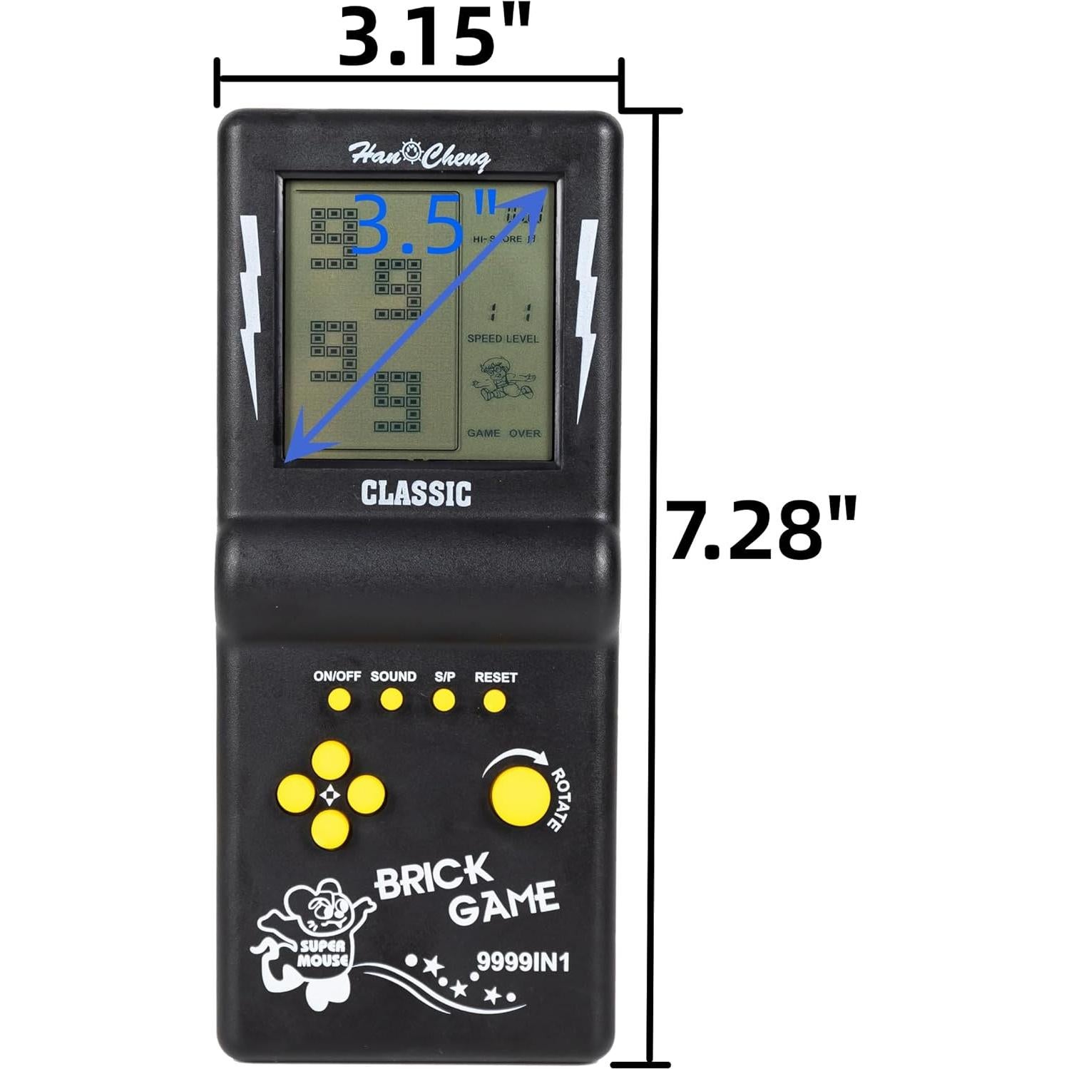 Consola de Juego Portátil Desyeryamimi 3.5" 23 Juegos Clásicos