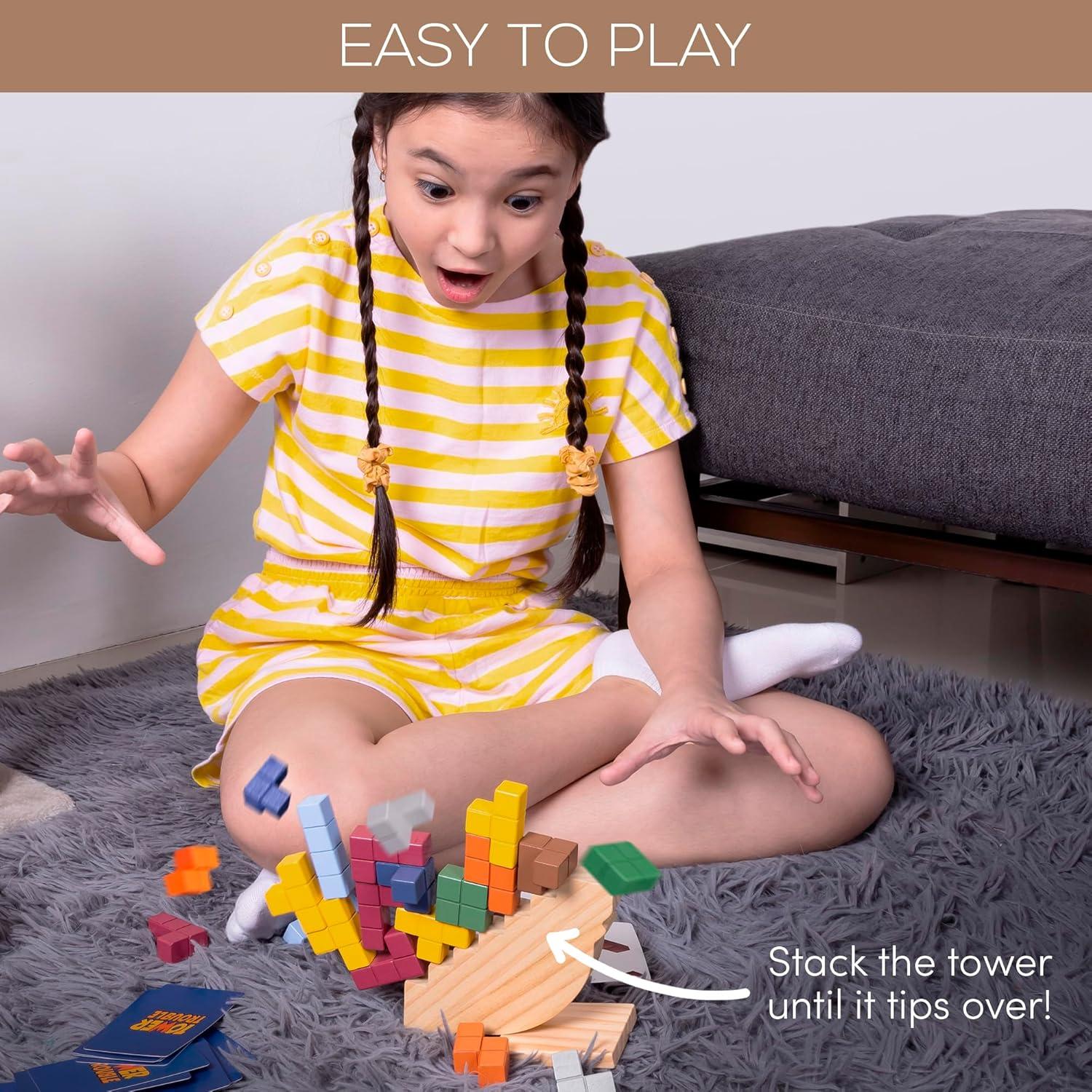 Juego de Apilamiento Tetra Tower Pathfinder - 32 Piezas