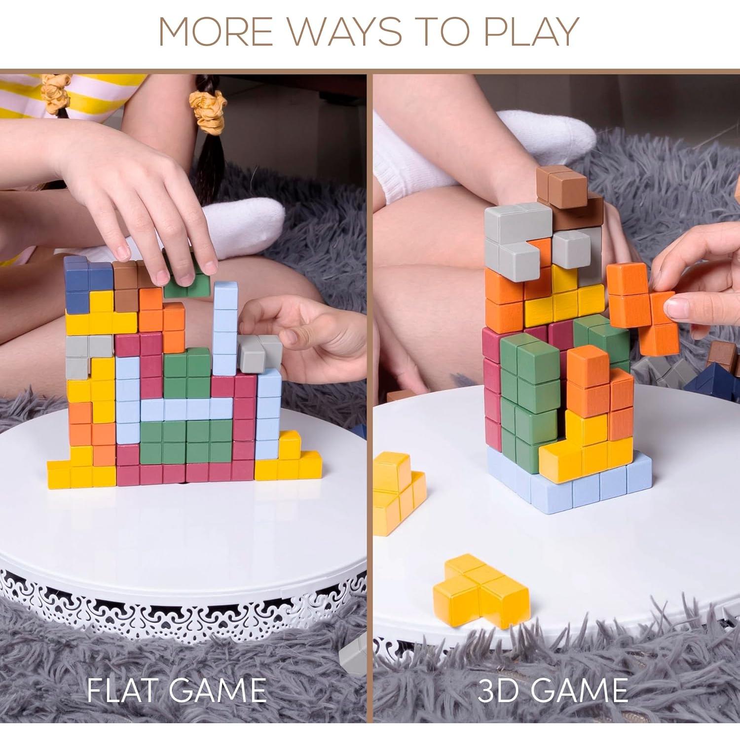 Juego de Apilamiento Tetra Tower Pathfinder - 32 Piezas