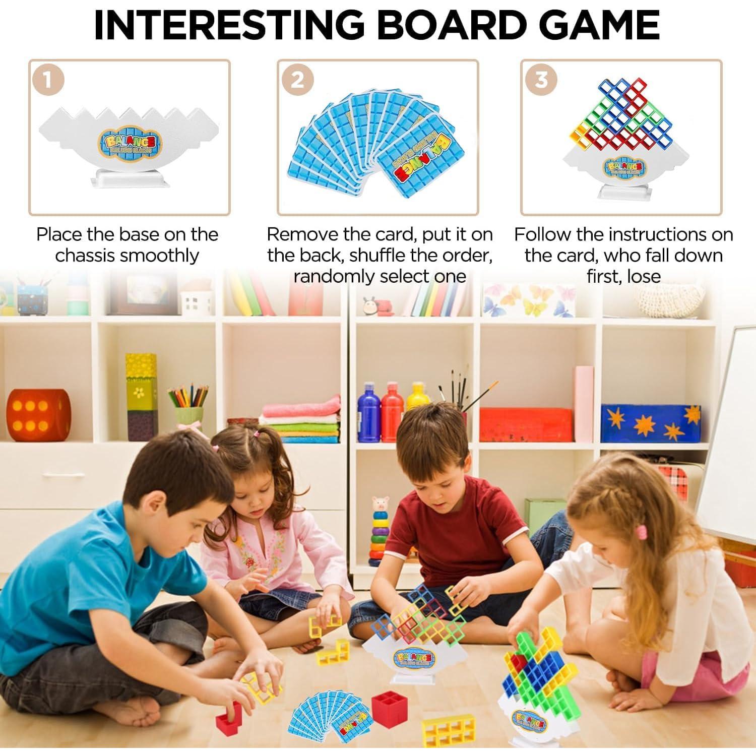 Juego de Apilamiento de Bloques de Equilibrio STCORPS7 - 32 Piezas