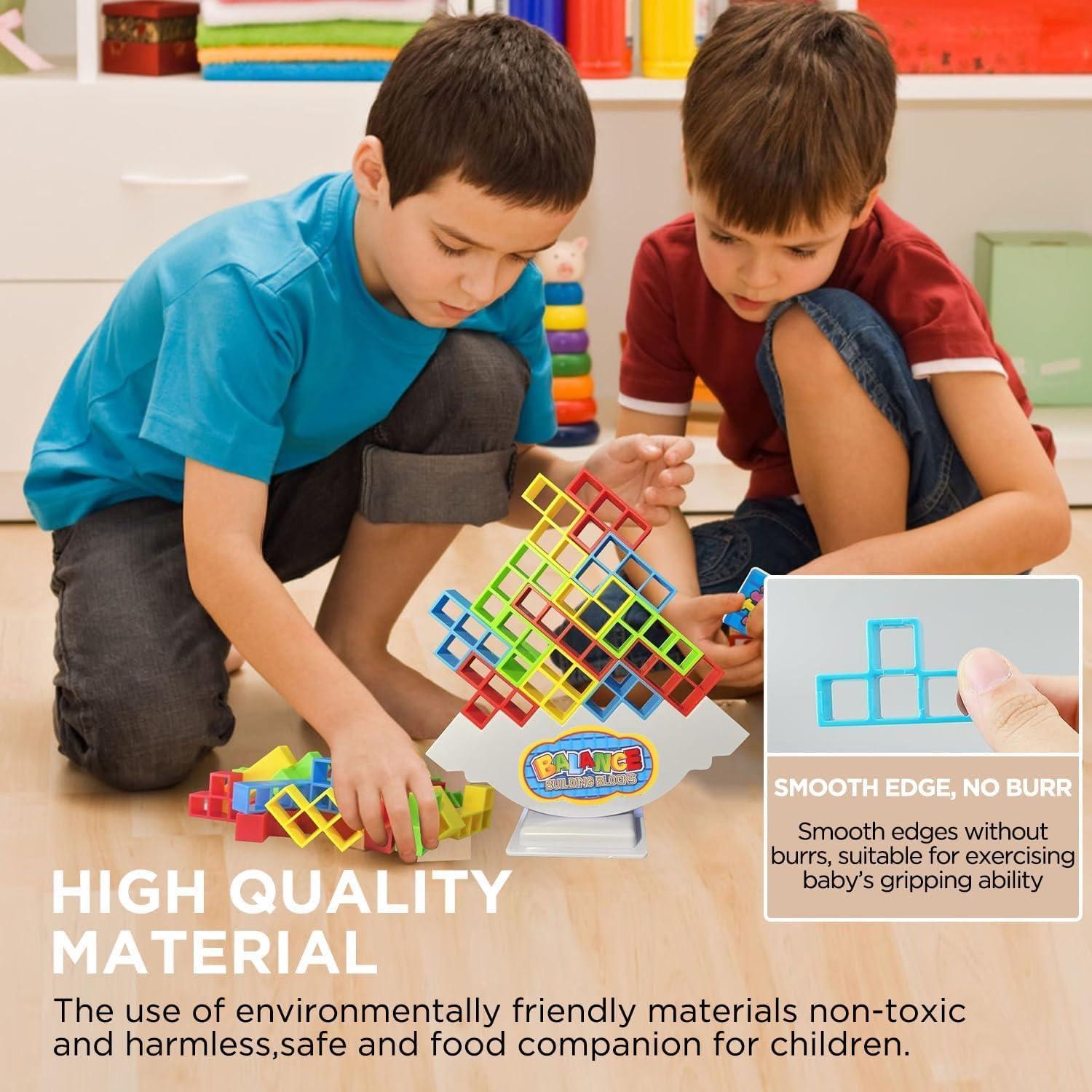 Juego de Apilamiento de Bloques de Equilibrio STCORPS7 - 32 Piezas