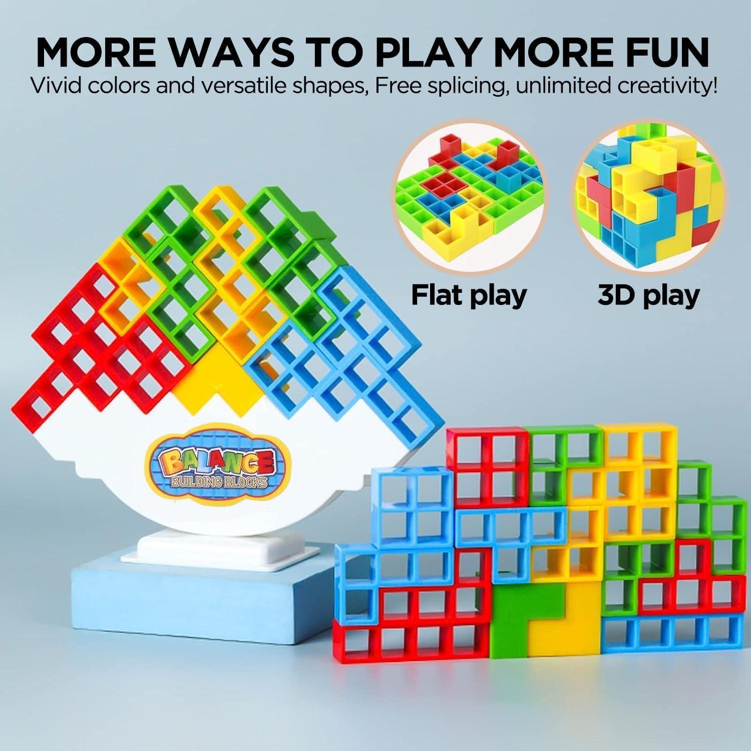 Juego de Apilamiento de Bloques de Equilibrio STCORPS7 - 32 Piezas