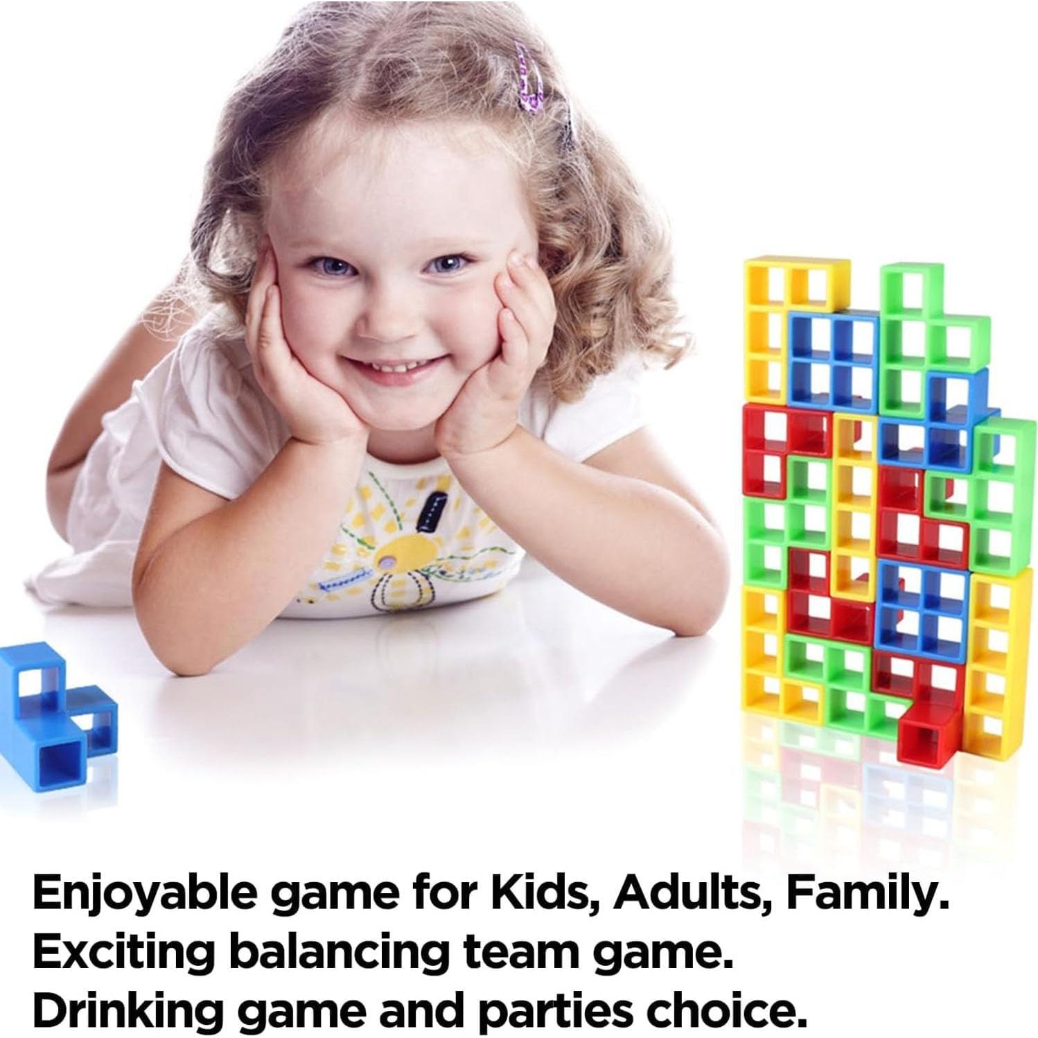 Juego de Apilamiento de Bloques de Equilibrio STCORPS7 - 32 Piezas