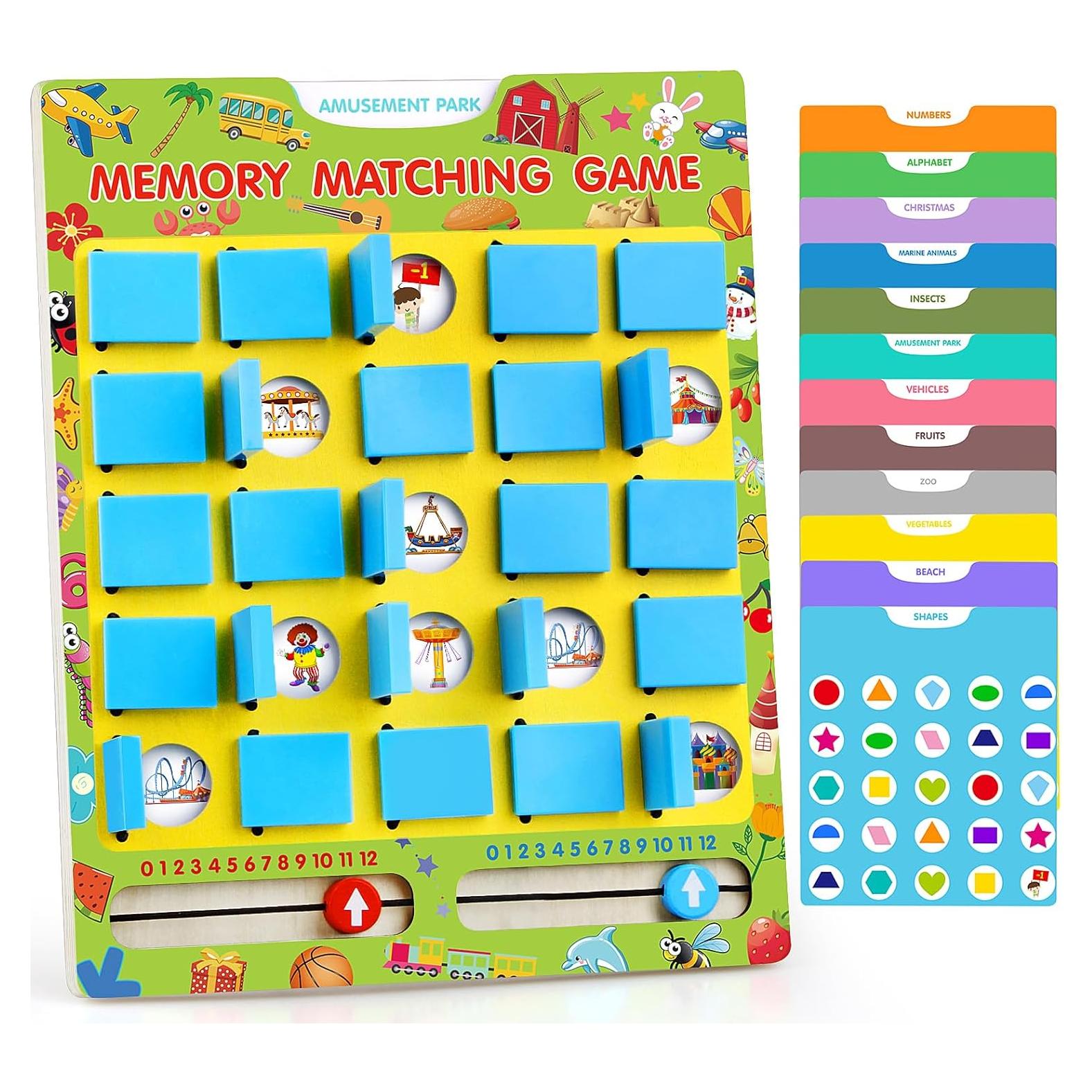 Juego de Memoria para Niños Vinlon 21x26.4cm Educativo