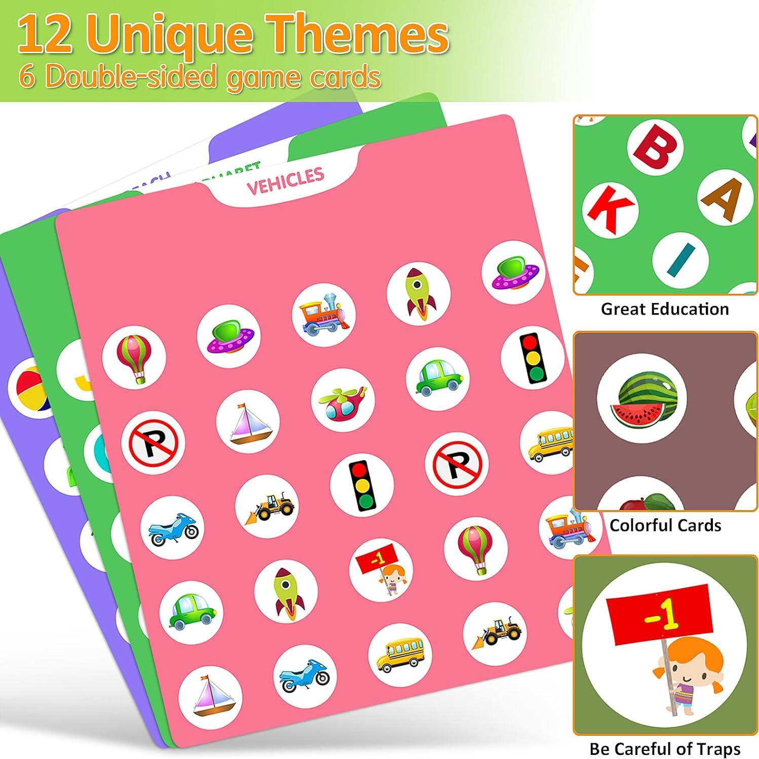 Juego de Memoria para Niños Vinlon 21x26.4cm Educativo