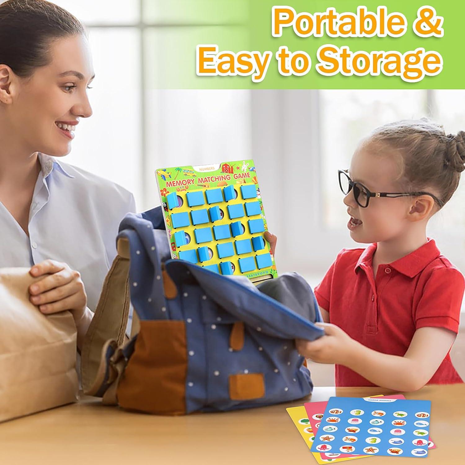 Juego de Memoria para Niños Vinlon 21x26.4cm Educativo