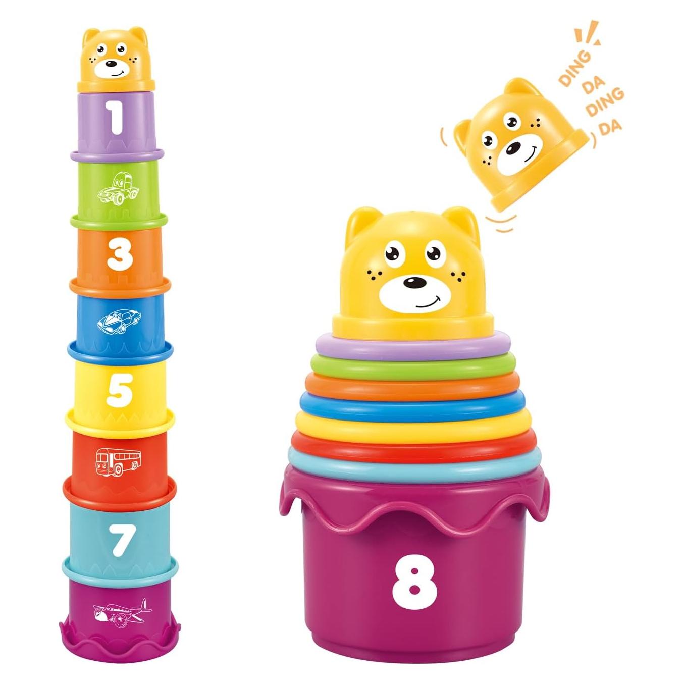 Juguete de Tazas Apilables Montessori Cosaway 6-18 meses