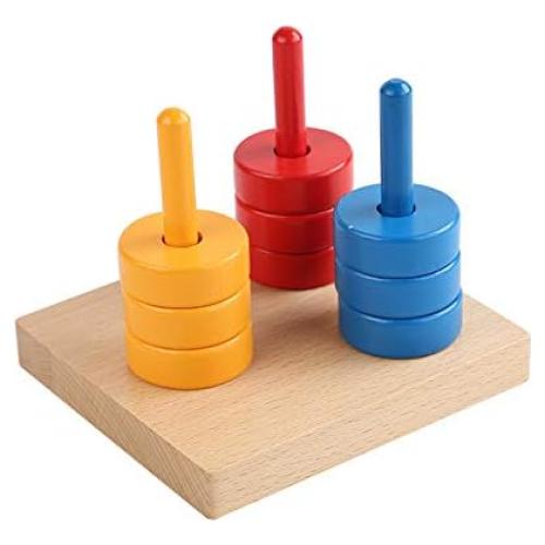 Juguete de Clasificación y Apilamiento Adena Montessori 0.45 kg